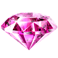 Gif animé bijoux diamant rose